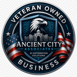 Veteran-Owned Business medallion for Ancient City Associates